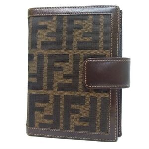 Authentic FENDI Notebook Cover Leather